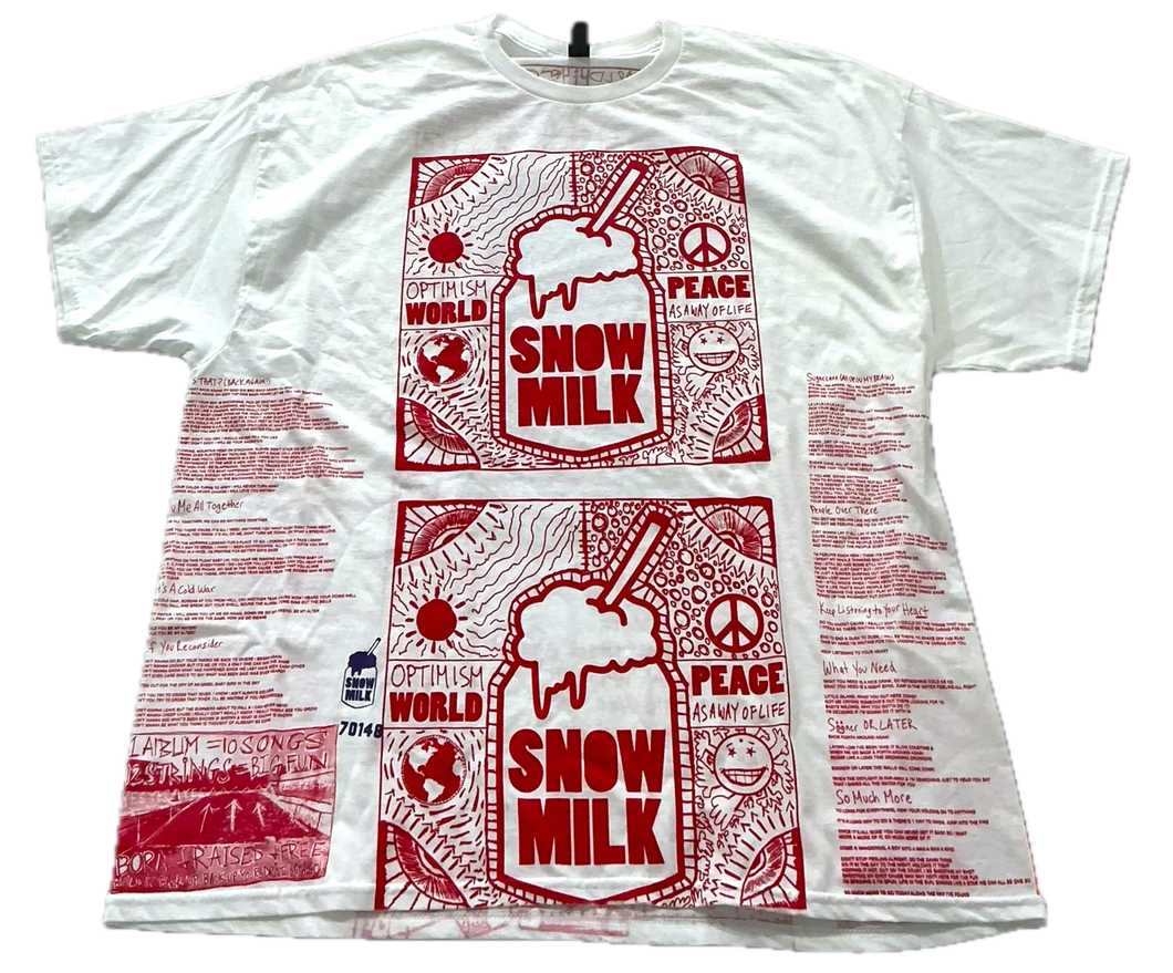 Optimism World Peace As A Way Of Life (The Wearable Album) Tee (Size 2XL)