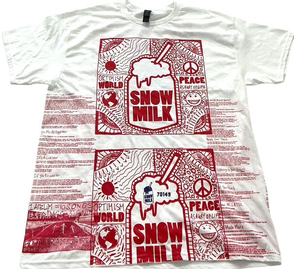 Optimism World Peace As A Way Of Life (The Wearable Album) Tee (Size Large)