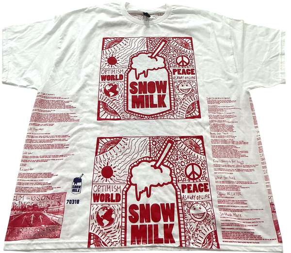 Optimism World Peace As A Way Of Life (The Wearable Album) Tee (Size 2XL)