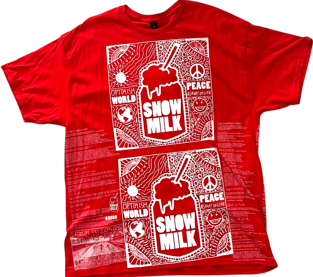 Optimism World Peace As A Way Of Life (The Wearable Album) Tee (Size XL)