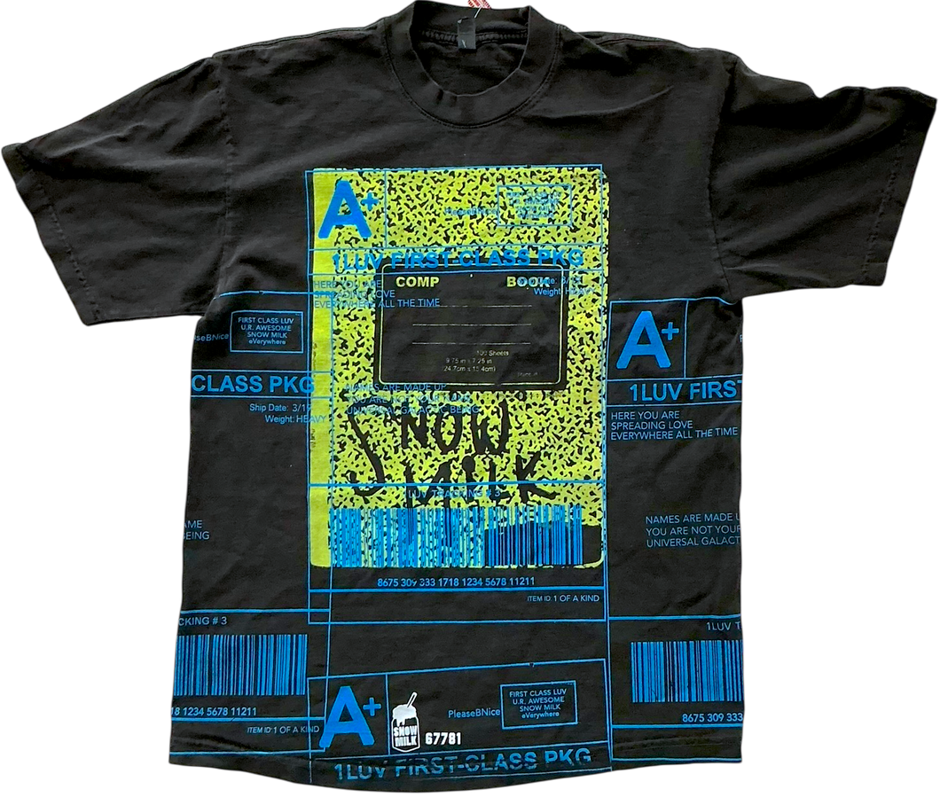 Positive Shipping Label 6.5oz Tee (Size Medium)