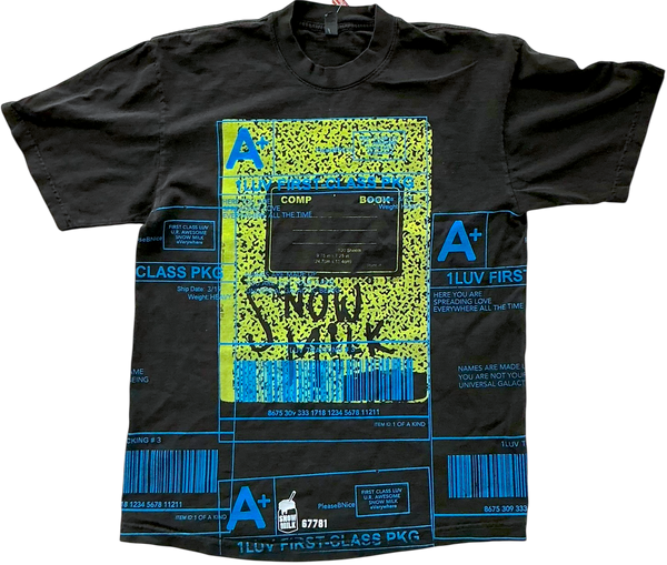 Positive Shipping Label 6.5oz Tee (Size Medium)