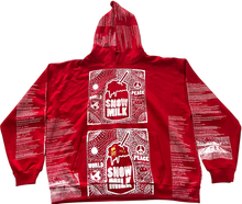 Load image into Gallery viewer, Optimism World Peace As A Way Of Life (The Wearable Album) Hoodie (Size 3XL)
