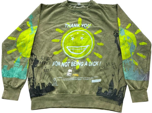 Thank You For Not Being A Dick Crewneck (Size Medium)