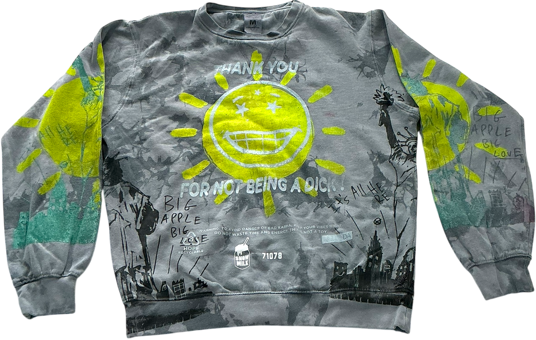 Thank You For Not Being A Dick Crewneck (Size Medium)