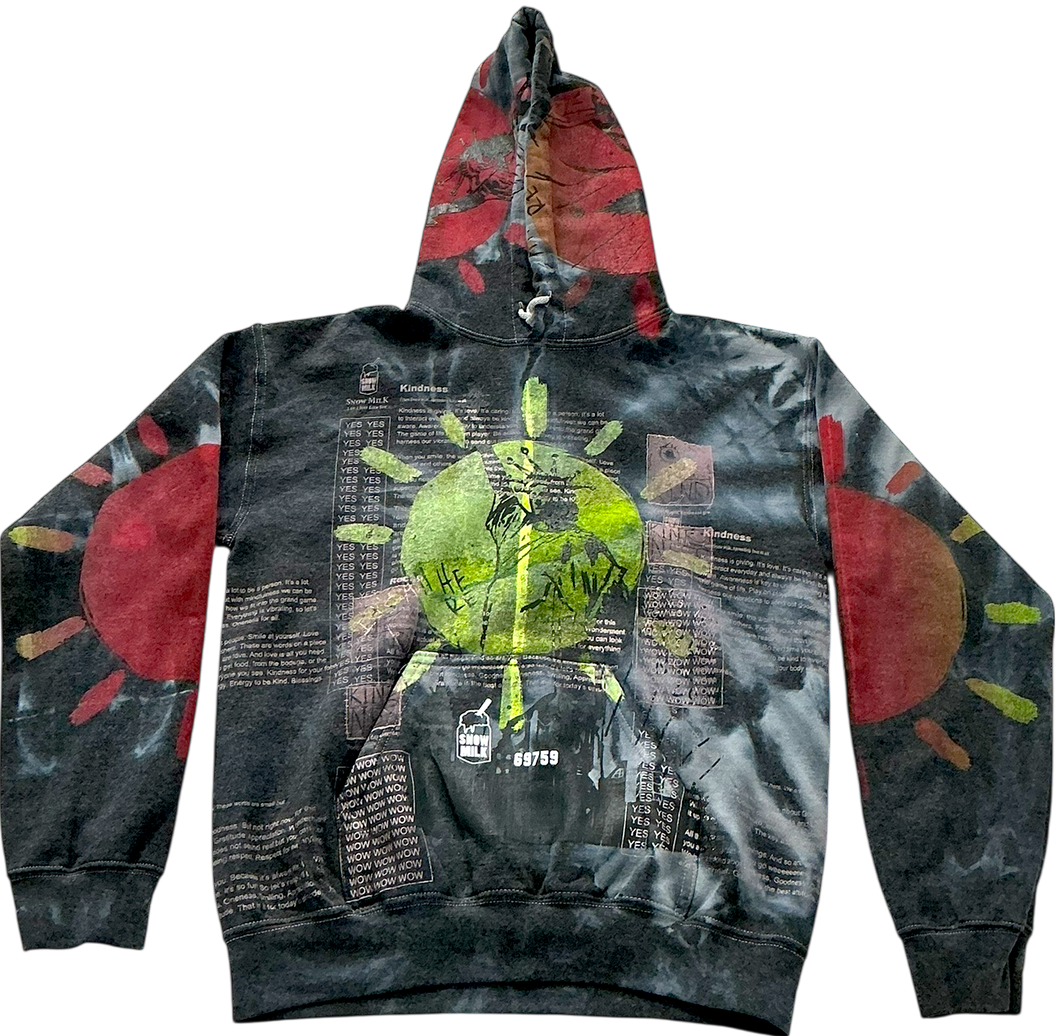 Snow Milk Kindness Hoodie (Size Small)
