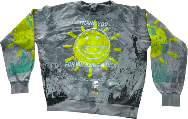 Thank You For Not Being A Dick Crewneck (Size Medium)