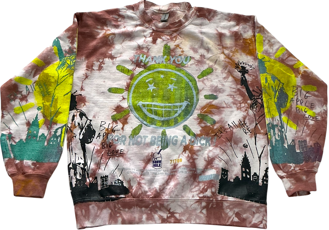 Thank You For Not Being A Dick Crewneck (Size Medium)