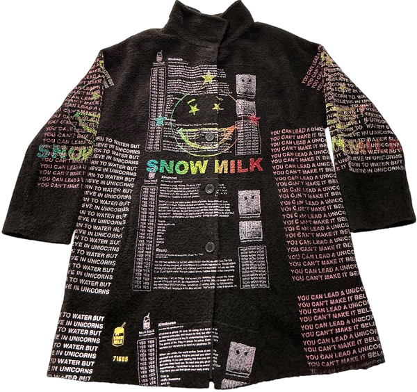 Snow Milk Kindness Overcoat (Size 14)