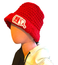 Load image into Gallery viewer, Hand-Crocheted Snow Milk Hat
