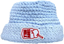 Load image into Gallery viewer, Hand-Crocheted Snow Milk Hat

