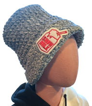 Load image into Gallery viewer, Hand-Crocheted Snow Milk Hat
