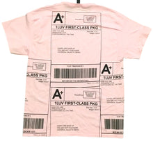 Load image into Gallery viewer, Positive Shipping Label Tee (Size Large)

