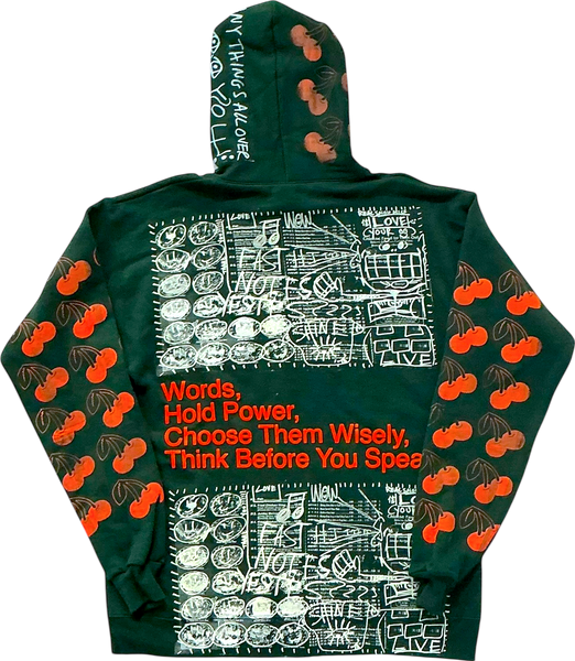 Words Hold Power Hoodie (Medium)