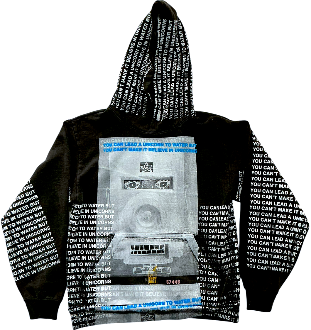 Unicorns To Water 14.oz Hoodie (Size Small)
