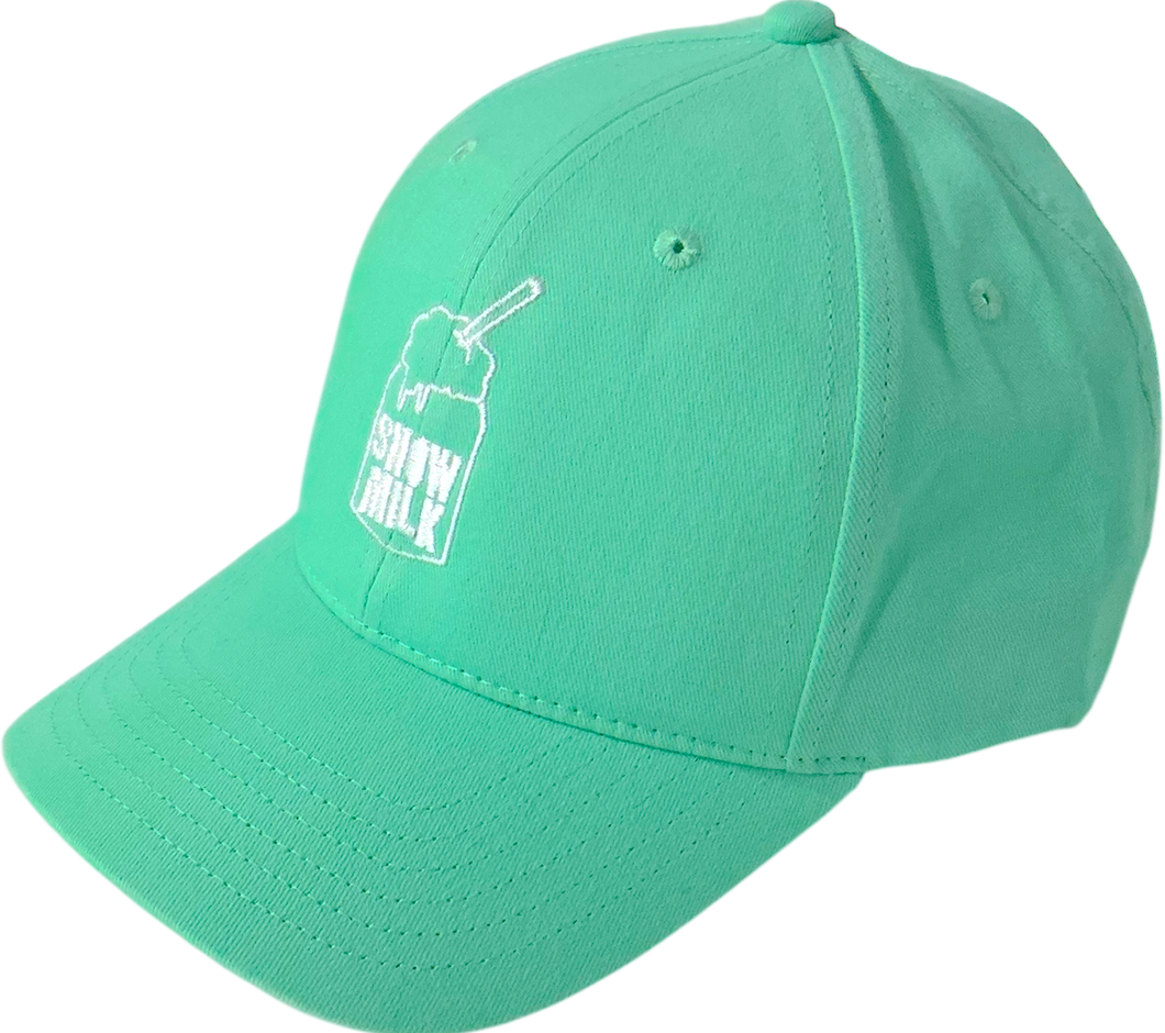 Snow Milk Six Panel Twill Cap
