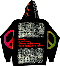 Load image into Gallery viewer, Words Hold Power Hoodie (Large)
