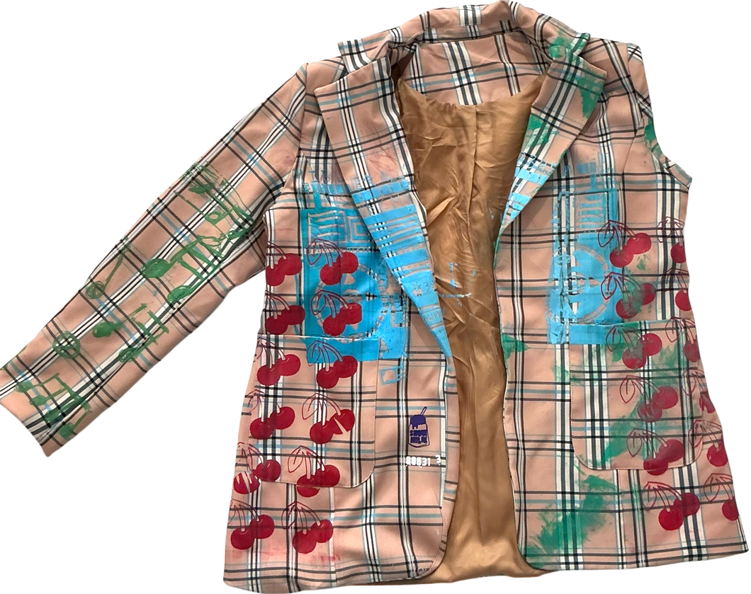 Still Listening Custom 1 Sleeve Blazer (XL)