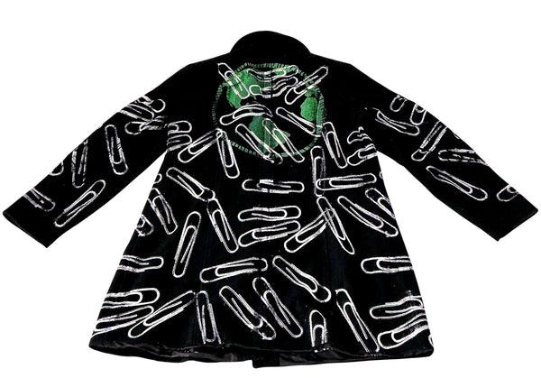 Lucha Paperclips Overcoat (Size XL)