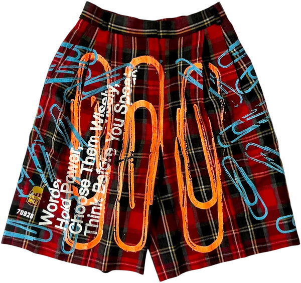 Lucha Paperclips Shorts (Size Women’s 4)
