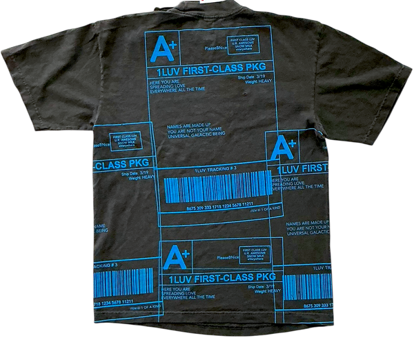 Positive Shipping Label 6.5oz Tee (Size Medium)
