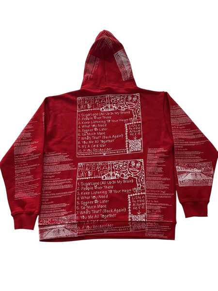 Optimism World Peace As A Way Of Life (The Wearable Album) Hoodie (Size Large)
