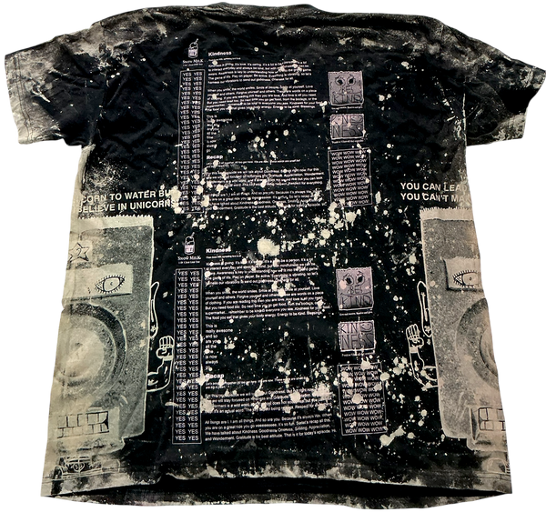 Snow Milk Kindness Bleached Tee (Size 2XL)