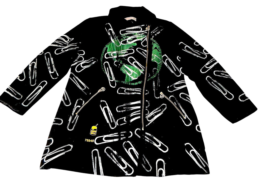 Lucha Paperclips Overcoat (Size XL)