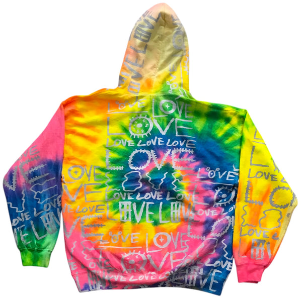 Love Love Love Hoodie (Size Large)