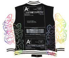 Load image into Gallery viewer, Positive Shipping Label Varsity Jacket (Size 2XL)
