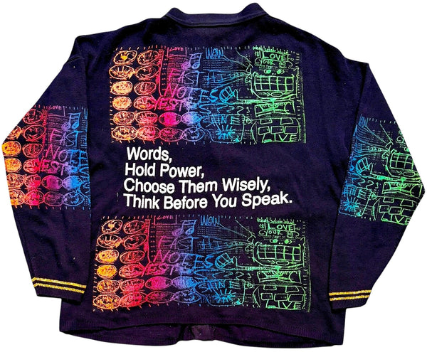 Words Hold Power Vintage Sweatshirt (Size Medium)