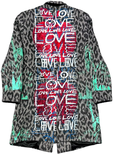 Big Apple Big Love Custom Overcoat (Size XL)