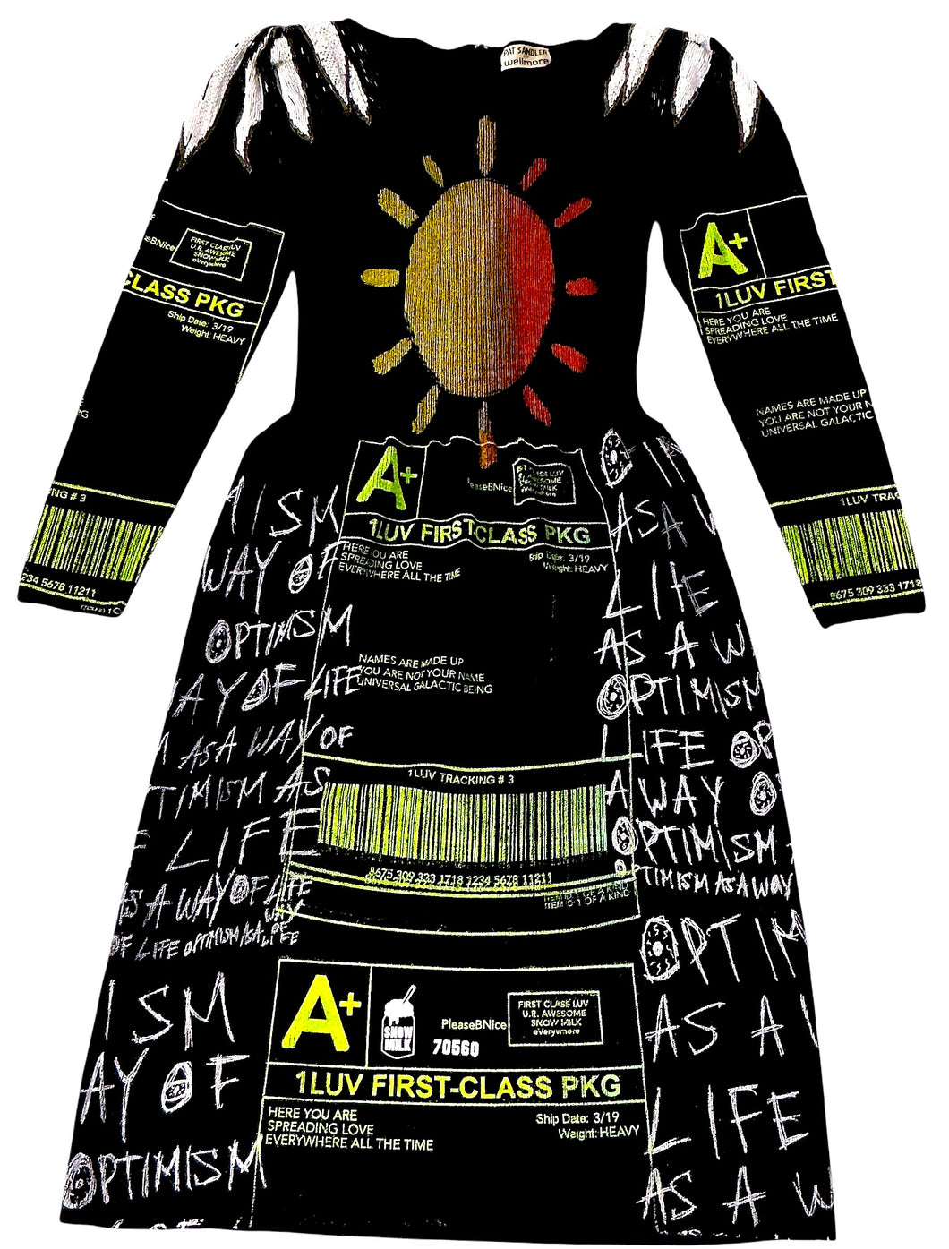 Optimism As A Way Of Life Dress (Size 8)
