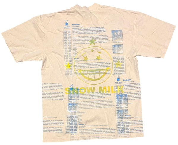 Snow Milk Kindness 6.5oz Tee (Size Large)