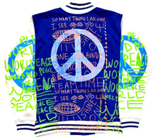 Load image into Gallery viewer, World Peace Varsity Jacket (Size Large)
