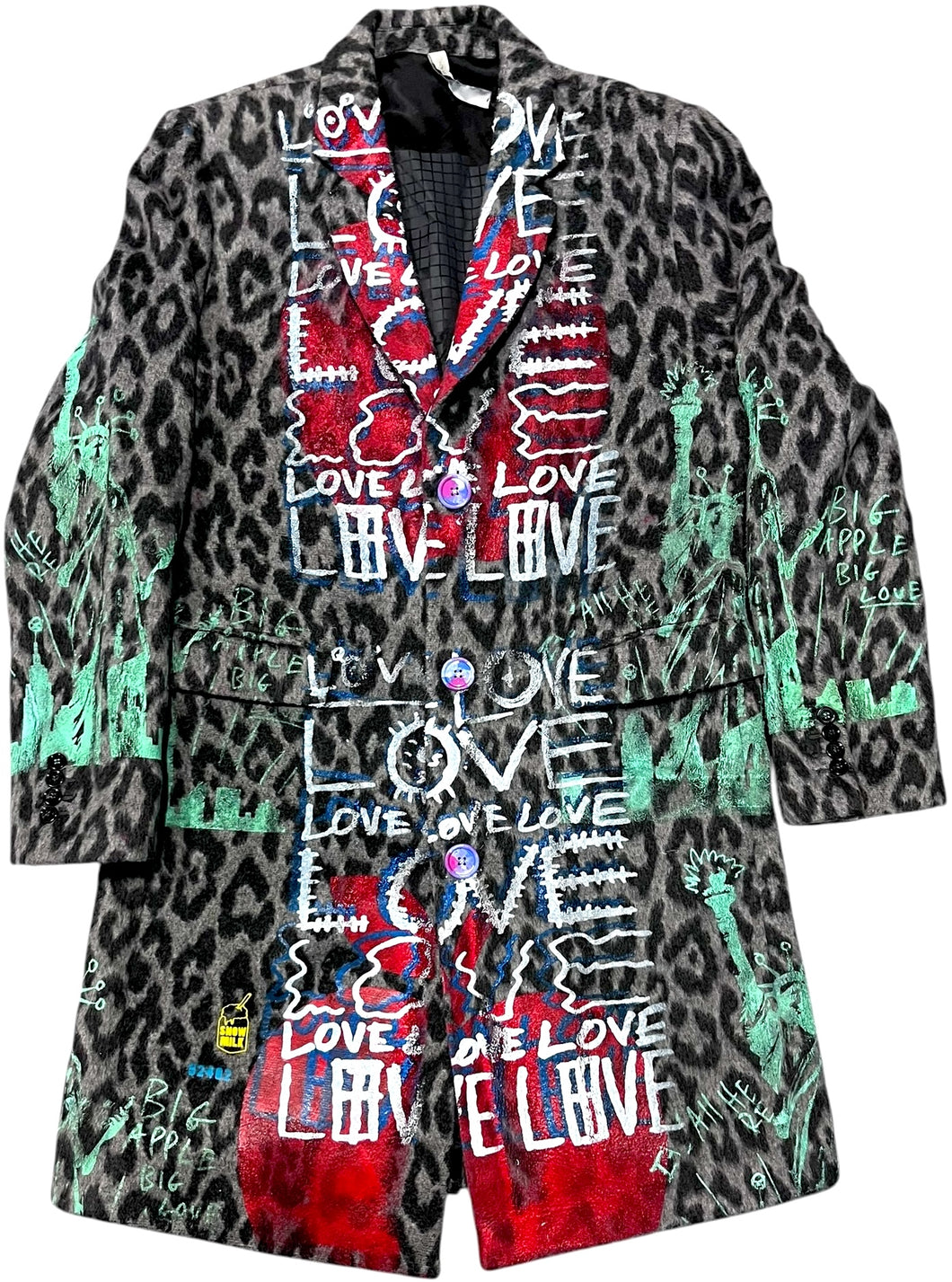 Big Apple Big Love Custom Overcoat (Size XL)