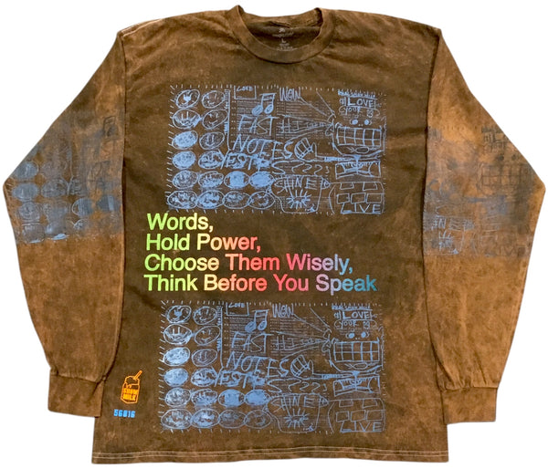 Words Hold Power Long Sleeve (Size Large)