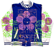 Load image into Gallery viewer, World Peace Varsity Jacket (Size Large)
