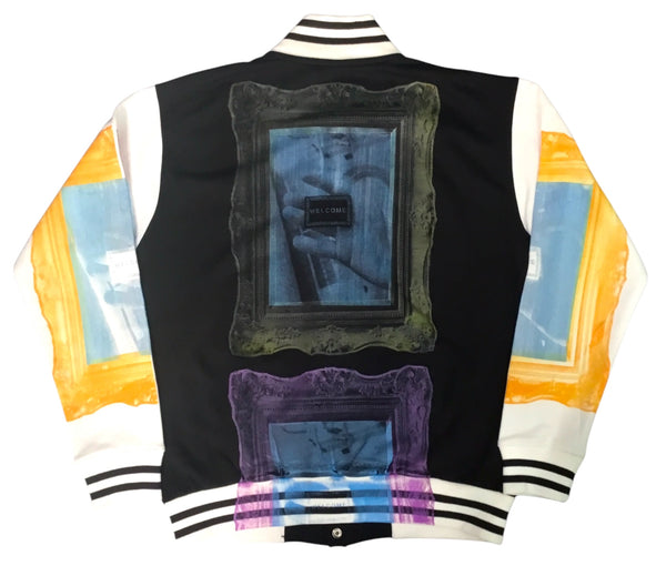 A Welcoming Hand Varsity Jacket (Size Medium)