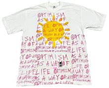 Load image into Gallery viewer, Optimism As A Way Of Life Tee  6.5oz (Size Large)
