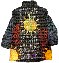 Load image into Gallery viewer, Optimism As A Way Of Life Custom Coat (Size Large)
