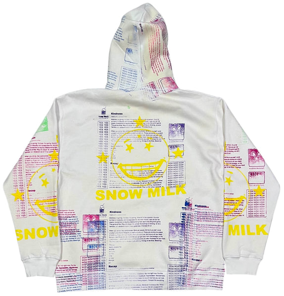 Snow Milk Kindness Hoodie (Size XL)