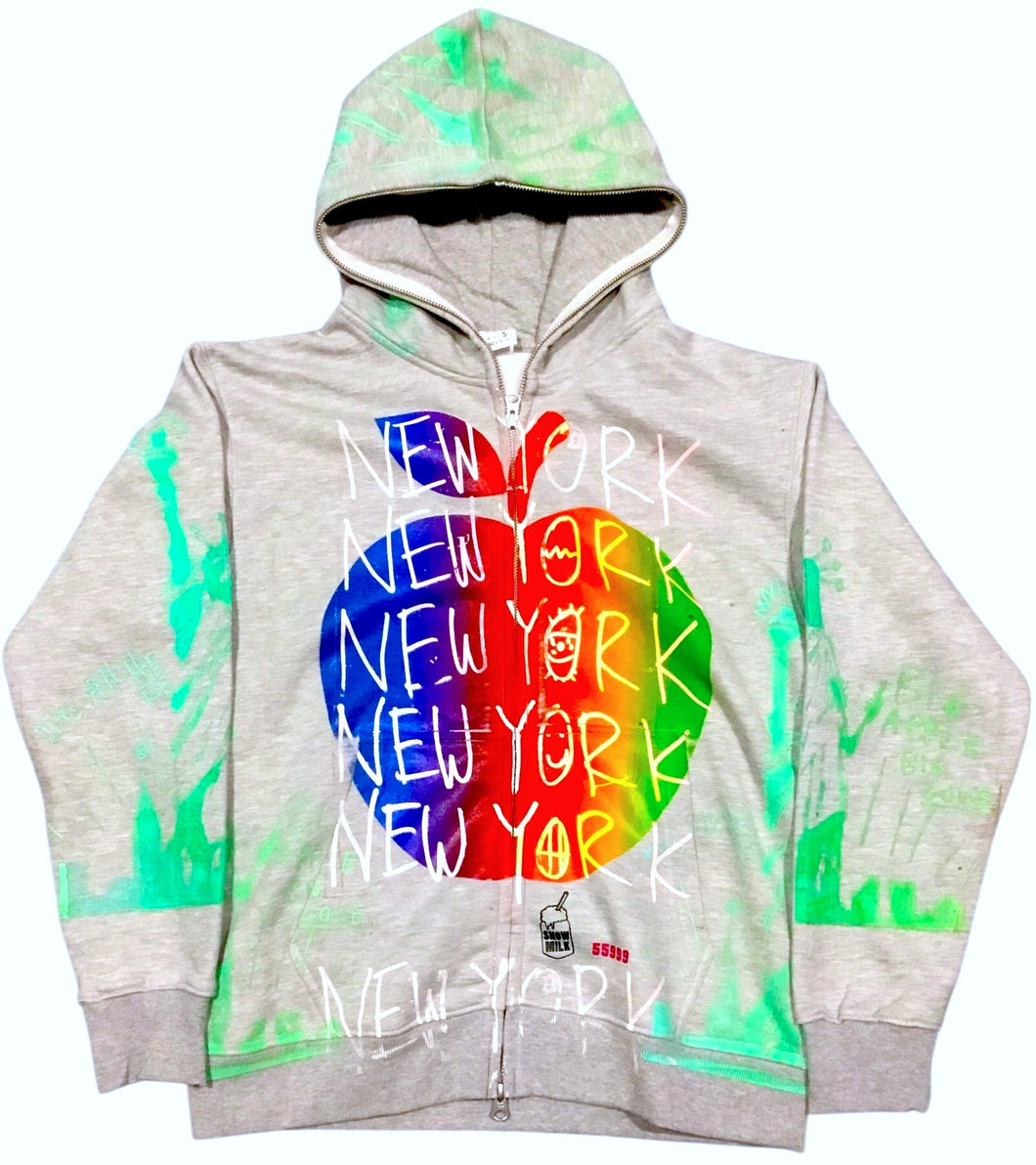 Big Apple Big Love Hoodie Zip-up (Size Small)