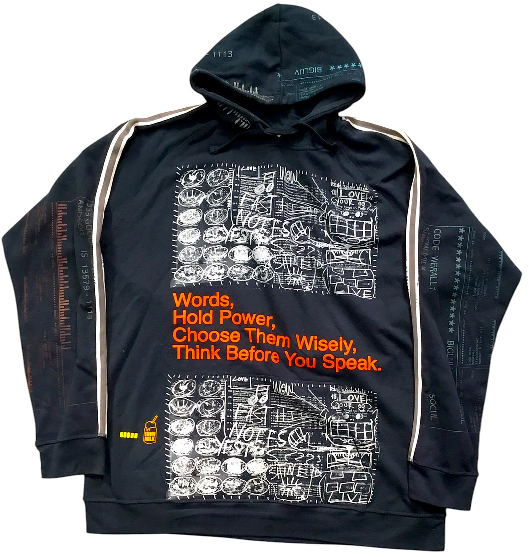Words Hold Power Hoodie (Size 3XL)