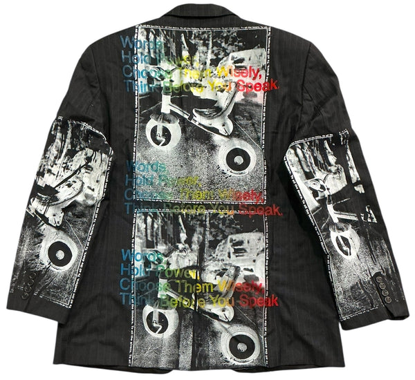 Words Hold Power Blazer (44R)
