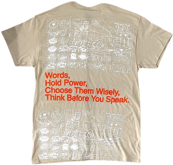 Words Hold Power Tee (Large)