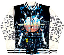 Load image into Gallery viewer, Optimism As A Way Of Life Varsity Jacket (Size Small)
