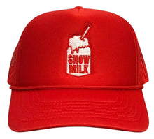 Load image into Gallery viewer, Snow Milk Foam Mesh-Back Trucker Hat
