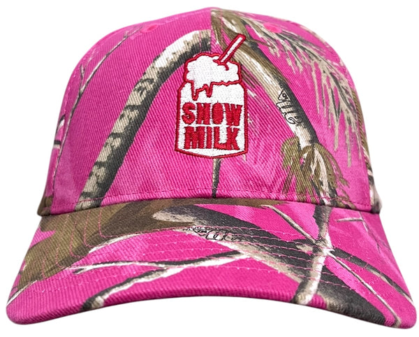 Snow Milk Camo Hat