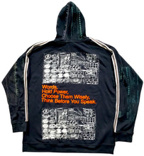 Load image into Gallery viewer, Words Hold Power Hoodie (Size 3XL)

